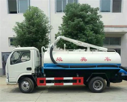 多利卡沼氣池吸糞車圖片，多利卡吸糞車價(jià)格表圖片，5方東風(fēng)國四吸糞車圖片-中科商務(wù)網(wǎng)-湖北五環(huán)專用汽車